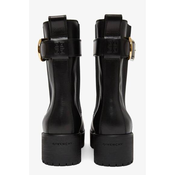 Givenchy Voyou Chelsea Ankle Boots in Black 38.5 - Picture 4 of 5